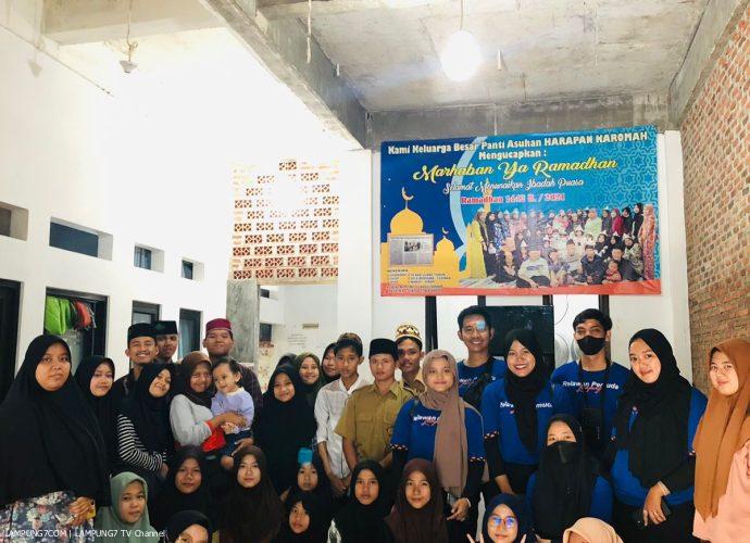 KNPI Lampung Buka Bersama dengan Anak Panti Asuhan Harapan Karomah