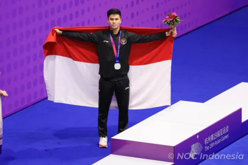 Edgar Xavier Pertahankan Medali Perak Asian Games