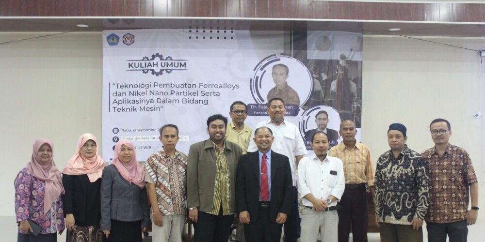 Fakultas Teknik Mesin Unila Gelar Kuliah Umum Bersama BRIN