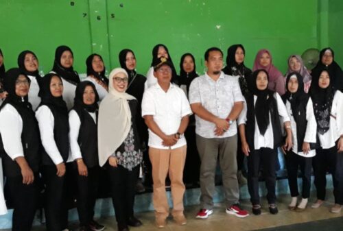 Mingrum Gumay, Farah Nuriza Sarasehan Bersama Para Petani di Lampung Timur