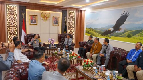 Silaturahmi, Polda Lampung dan DPD FGII Diskusi Masalah Pendidikan