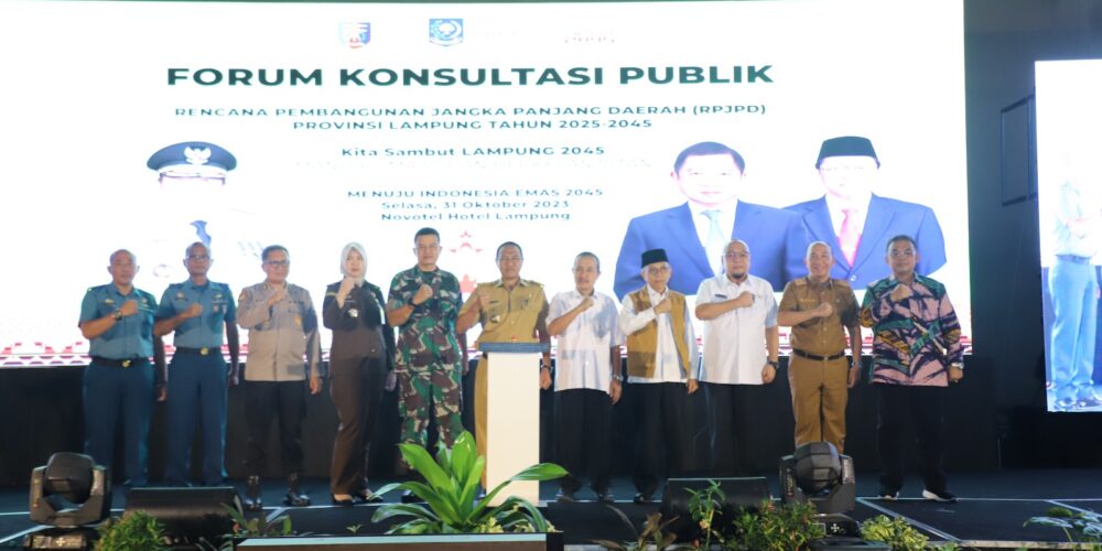 Unila Ikut Serta Penyusunan Rancangan Awal RPJPD Lampung 2025-2045