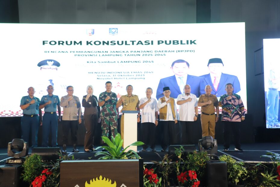Unila Ikut Serta Penyusunan Rancangan Awal RPJPD Lampung 2025-2045