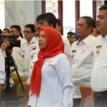 Hj. Eva Dwiana Menghadiri DIPA dan Buku Daftar Alokasi TKD Secara Digital Tahun Anggaran 2024