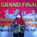 Walikota Bandar Lampung Hadiri Acara Grand Final Lomba Bahasa Mandarin