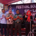 Walikota Bandar Lampung Hadiri Pembukaan Festival Solo Song Dangdut di Tugu Adipura