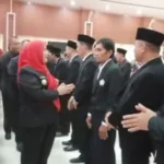 Walikota Eva Dwiana Melantik Sejumlah Pejabat di Lingkungan Pemkot Bandar Lampung
