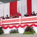 Walikota Eva Dwiana Pimpin Upacara Peringatan HUT ke-341 Kota Bandar Lampung