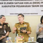 Bupati Bersama Jajaran Forkopimda Pesawaran Gelar Rakor Persiapan Pemantauan Pemilu