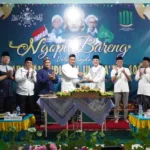 Pj Bupati Tubaba, Drs. M. Firsada 'ngopi bareng' Peringati Harlah NU Ke-101