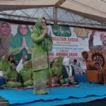 'Elfianah Bupati Mesuji' Menggema di Pelantikan Muslimat NU