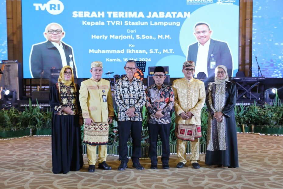Sekdaprov Fahrizal Hadiri Marketing Gathering dan Sertijab Kepala TVRI Stasiun Lampung
