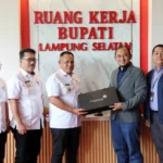 Audiensi Dengan Bupati, EGM Angkasa Pura II Bandara Radin Inten II: Kami Ingin Ikut Andil Program Bedah Rumah