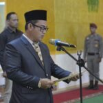 KPU Mesuji Lantik 35 anggota PPK Pilkada 2024, Ini Pesan Ketua KPU Ali Yasir
