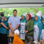 Ketua TP PKK Kabupaten Mesuji Dampingi Ketua TP PKK Provinsi Lampung pada Acara HKG PKK Ke-52