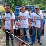 Tim Bandar Lampung Bahagia Bersihkan Lingkungan Sukarame Harapan Jaya