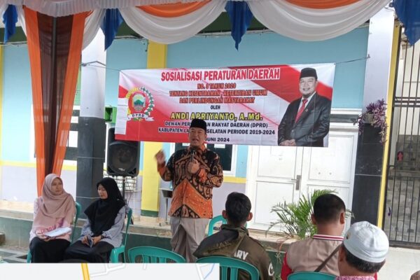 Andi Apriyanto: Sosper Bertujuan Wujudkan Masyarakat Melek Hukum