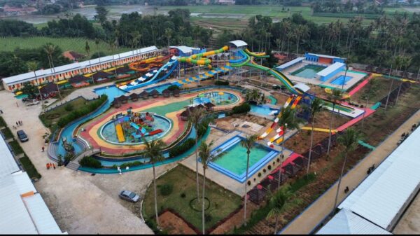 Baru Diresmikan dan Gratis Hari Ini, Wisata Air Dragon Waterpark Dibuka
