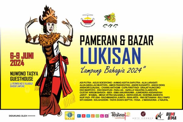Besok, 37 Perupa Lampung Pameran & Bazar Lukisan di Nuwono Tasya