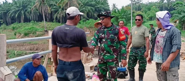 Cek Pengerjaan Fisik TMMD Ke-120, Dandim 0421 LS Tinggal Penyempurnaan Saja