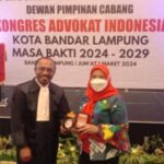 Hadiri Pelantikan DPC KAI Bandarlampung, Eva Dwiana Ajak Advokat Berkolaborasi dengan Pemerintah