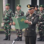 Danrem 043/Gatam Pimpin Upacara Hari Lahir Pancasila