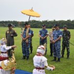 Danrem 043/Gatam Sambut Kedatangan KASAU Marsekal TNI M. Tonny Harjono, S.E., M.M., Di Lanud Pangeran M. Bun Yamin