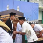 Danrem 043/Gatam, Laksanakan Sholat Idul Adha 1445 H/2024 M Bersama Masyarakat Bandar Lampung