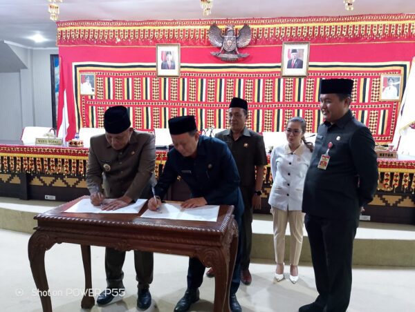 DPRD Lampung Selatan Menggelar Rapat Paripurna Tentang Pertanggungjawaban Pelaksanaan APBD Kabupaten Lamsel TA 2023