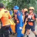 Polres Tanggamus dan Tim SAR Gabungan Evakuasi Korban Serangan Buaya Way Semaka