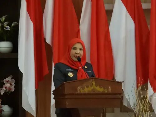 Ini Kata Walikota Eva Dwiana Saat Melantik Pengambilan Sumpah Jabatan di Lingkungan Pemkot Bandar Lampung