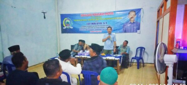 Ketua Komisi II DPRD Lamsel, Ajak Masyarakat Jaga Ketentraman dan Ketertiban