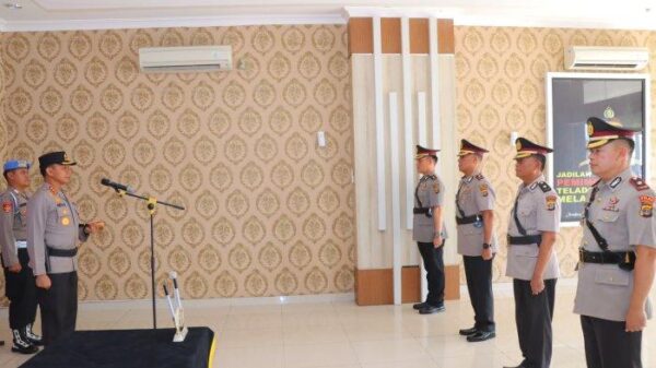 Kompol Ridho Rafika Resmi Jabat Kasat Lantas Polresta Bandar Lampung