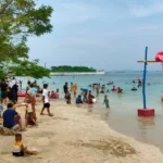 Libur Panjang, Pantai di Lampung Menjadi Incaran Pelajar Study Tour