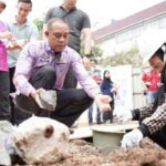 Pembangunan Gedung Peradilan Semu FH Unila Dimulai