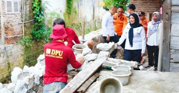 Guna Mengantisipasi Banjir, Pemkot Percepat Perbaiki Tanggul Antisipasi Banjir