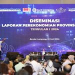 Sekdaprov Fahrizal Buka Kegiatan Diseminasi Laporan Perekonomian Provinsi Lampung Triwulan I Tahun 2024