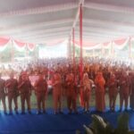 Walikota Eva Dwiana Hadiri Gerakan Aksi Bergizi di SMP 29 Negeri