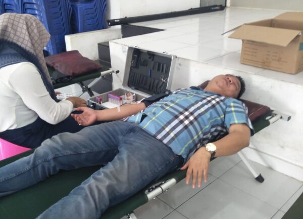 Peringati HUT Ke-51, DPD KNPI Provinsi Lampung Gelar Donor Darah
