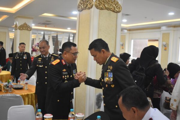 Danrem 043/Gatam Hadiri HUT Bhayangkara Ke-78 dan Syukuran Tahun 2024