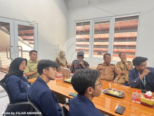 Bersama Mahasiswa KKNT IPB, DPMPTSP Tubaba Lakukan Diskusi Sinergitas Program Kerja Tiyuh Ramah Investasi