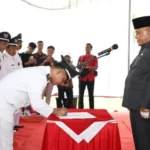 Kukuhkan 33 Kepala Desa di 3 Kecamatan, ini Pesan Bupati Nanang Ermanto