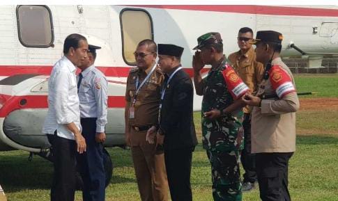 Sinergitas 3 Pilar Lampung Utara Sukseskan Kunjungan Kerja Presiden Jokowi 