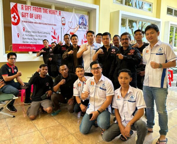 GRIB JAYA Kota Bandar Lampung bersama KCBI Gelar Donor Darah