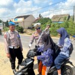 Operasi Patuh Krakatau 2024, Satlantas Polres Tubaba Lakukan Peneguran Secara Humanis Kepada Pelanggar Lalin