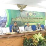 Rapat Koordinasi, Monitoring dan Evaluasi, Danrem 043/Gatam Siap Dukung dan Sukseskan Program PAT Provinsi Lampung