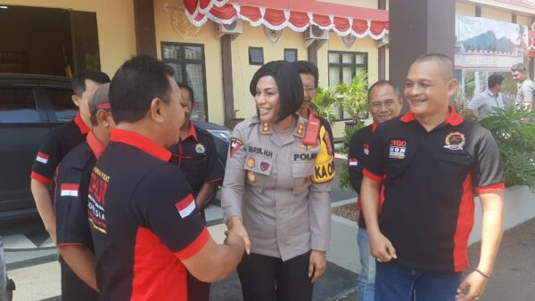 DPD LIPAN Kabupaten Pesawaran Audiensi bersama Kapolres Pesawaran
