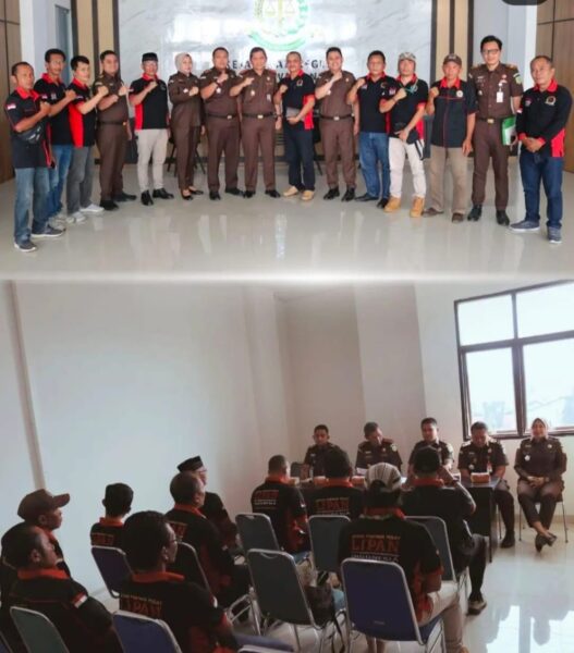 LSM LIPAN Indonesia Kabupaten Pesawaran Audiensi ke Kejari Pesawaran