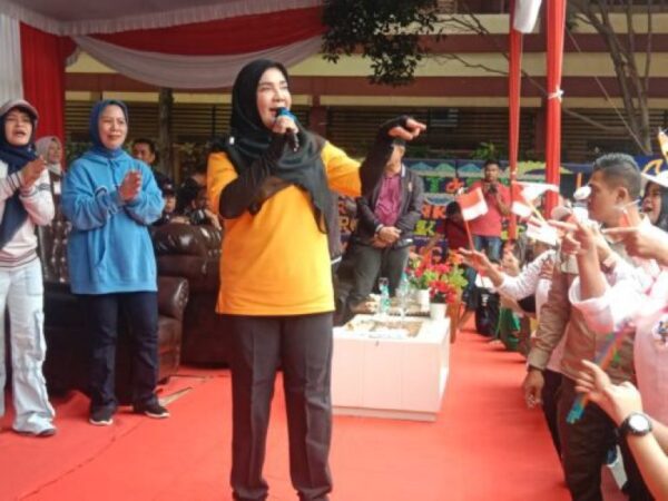 Walikota Bandar Lampung Eva Dwiana Buka Porcam di Enggal Harapkan Lahirkan Atlet Baru