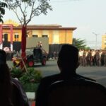 Kapolda Helmi Santika Pimpin Upacara Hari Bhayangkara ke-74 di Mapolda Lampung